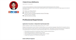 Desktop Screenshot of imkrisna.com