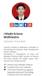 Mobile Screenshot of imkrisna.com
